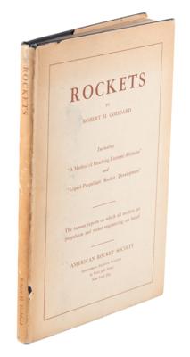 Lot #4390 Robert H. Goddard: First Edition of Rockets (1946) - Image 1
