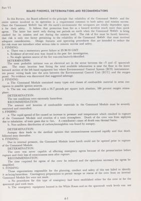 Lot #4055 Apollo 204 Review Board Report from NASA MSC Technical Library - Image 7
