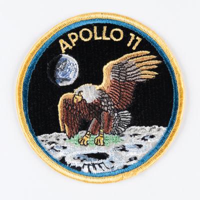 Lot #4151 Apollo 11 'Biological Isolation Garment' Crew Patch by Texas Art Embroidery - Image 1