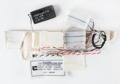 Lot #4382 Space Shuttle EMU Suit Portable Life Support System Instrumentation Pocket - Image 2