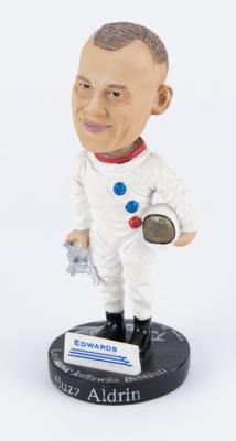 Lot #4146 Buzz Aldrin Signed Bobblehead Figurine