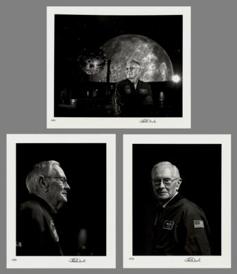 Lot #4278 Charlie Duke (3) Signed Limited Edition Photographic Prints by Klaus Mellenthin - Image 1