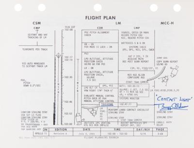 Lot #4096 Apollo 11 Mission Control-Used Flight Plan Signed Twice by Buzz Aldrin - Image 3