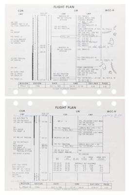 Lot #4096 Apollo 11 Mission Control-Used Flight Plan Signed Twice by Buzz Aldrin - Image 8