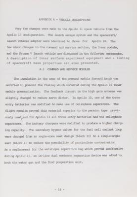 Lot #4095 Apollo 11 Official NAA/FAI ‘Manned Spacecraft Records’ Report Booklet - One of Three Issued by the United States - Image 18