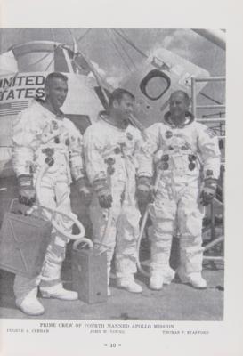 Lot #4084 Apollo 10 Official NAA/FAI ‘Manned Spacecraft Records’ Report Booklet - Image 5