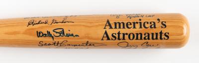 Lot #4315 Astronauts (18) Signed Baseball Bat with Moonwalkers, including Aldrin, Bean, Scott, and Cernan - Image 3