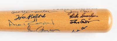 Lot #4315 Astronauts (18) Signed Baseball Bat with Moonwalkers, including Aldrin, Bean, Scott, and Cernan - Image 5