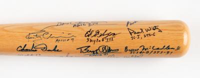 Lot #4315 Astronauts (18) Signed Baseball Bat with Moonwalkers, including Aldrin, Bean, Scott, and Cernan - Image 7
