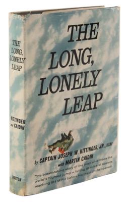 Lot #4424 Joe Kittinger Signed Book - The Long, Lonely Leap - Image 3