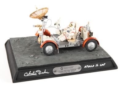 Lot #4286 Charlie Duke Signed Lunar Roving Vehicle Model - Image 1