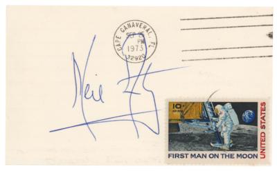 Lot #4119 Neil Armstrong Signature - Image 1