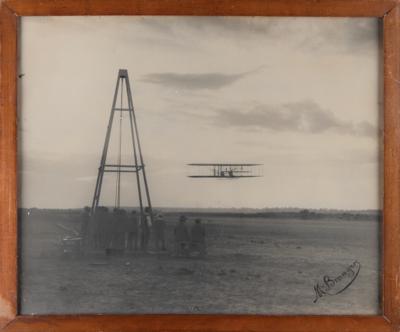 Lot #4421 Wright Flyer Oversized Original Photograph (c. 1908) - Image 2