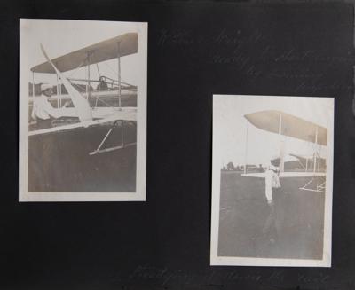 Lot #4420 Wright Brothers: Original c. 1908–1909 Photo Album by Jimmy Hare, with First Published Photos of Wright Flyer - Image 10