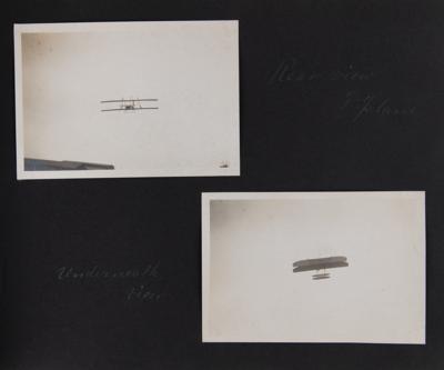 Lot #4420 Wright Brothers: Original c. 1908–1909 Photo Album by Jimmy Hare, with First Published Photos of Wright Flyer - Image 5