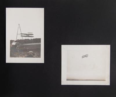 Lot #4420 Wright Brothers: Original c. 1908–1909 Photo Album by Jimmy Hare, with First Published Photos of Wright Flyer - Image 7