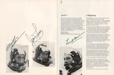 Lot #4073 Apollo 8 Signed Booklet - Image 1