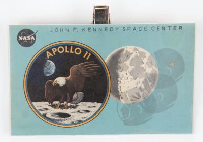 Lot #4149 Apollo 11 VIP Launch Badge - Image 1
