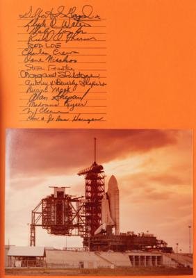 Lot #4370 Deke Slayton's Multi-Signed NASA Retirement Booklet - Image 5