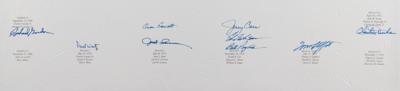 Lot #4309 Astronauts (24) Multi-Signed Limited Edition Print by Alan Bean - 'Reaching for the Stars' - Image 4