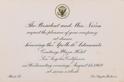 Lot #4137 Apollo 11 (6) Items from President Nixon's State Dinner - Image 6