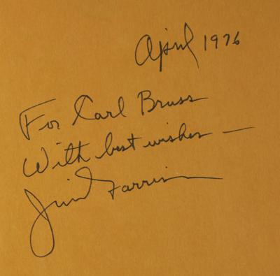 Lot #215 Kennedy Assassination: Jim Garrison Signed Book - Image 2