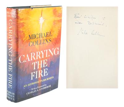 Lot #531 Michael Collins Signed Book - Carrying the Fire: An Astronaut's Journeys - Image 1