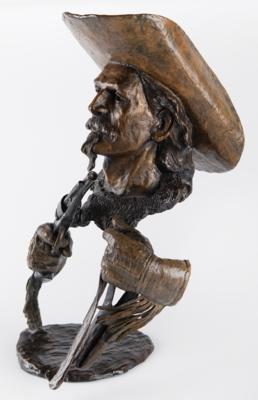 Lot #270 William F. 'Buffalo Bill' Cody: Mark Hopkins Limited Edition Bronze Sculpture - Image 2