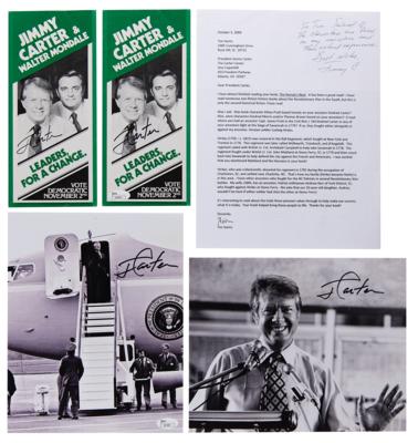 Lot #70 Jimmy Carter (6) Signed Items - Image 3