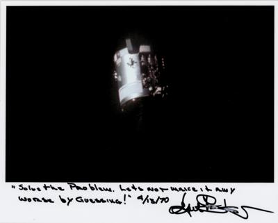 Lot #542 Gene Kranz Signed Photograph - Image 1