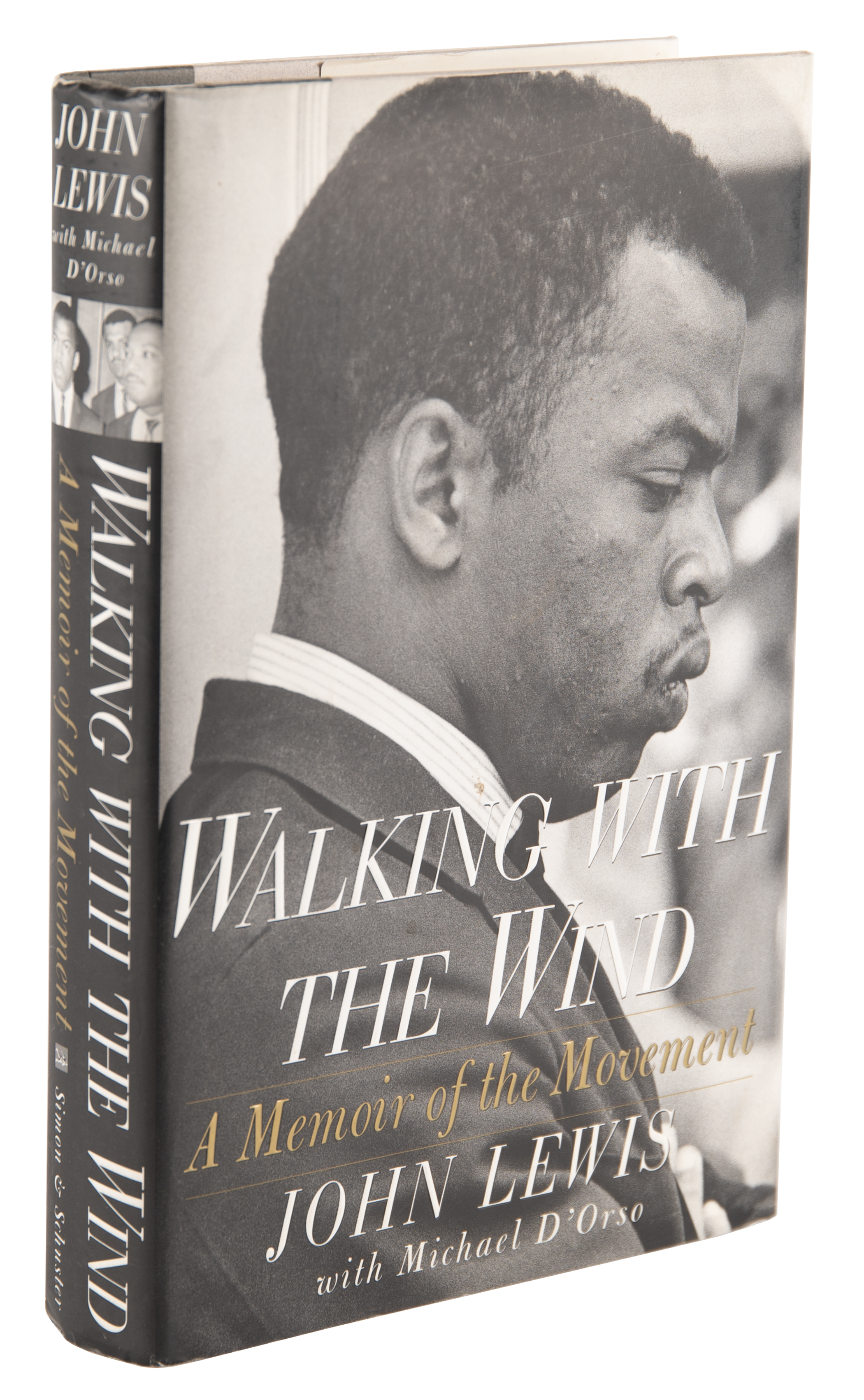 Lot #371 John Lewis Signed Book - Walking With the Wind - Image 3