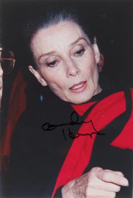 Lot #760 Audrey Hepburn Signed Photograph