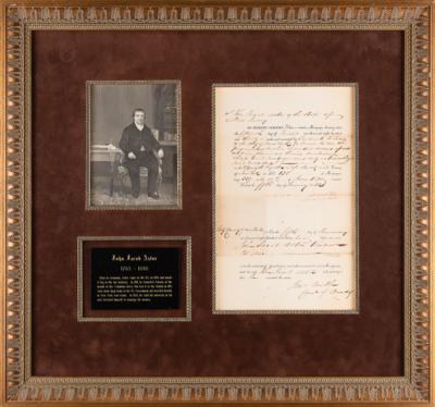 Lot #835 John Jacob Astor Document Signed