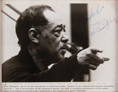 Lot #625 Duke Ellington Signed Photograph - Image 2