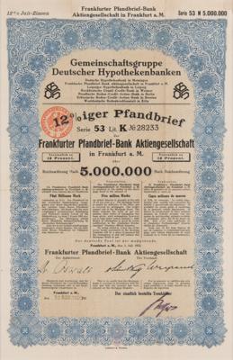 Lot #326 German Bond: Gemeinschaftsgruppe Deutscher Hypothekenbanken - Image 1