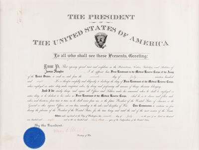 Lot #181 Theodore Roosevelt Document Signed as President - Image 2