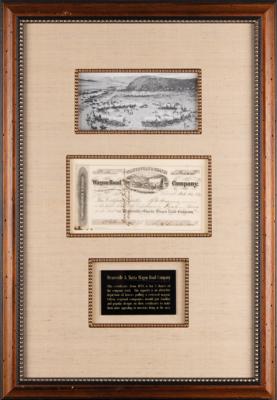 Lot #469 Weaverville & Shasta Wagon Road Company Stock Certificate - Image 1