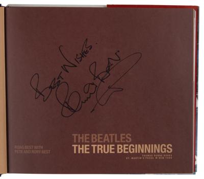 Lot #646 Beatles: Pete Best Signed Book - The Beatles: The True Beginnings - Image 4