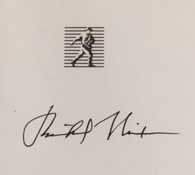 Lot #149 Richard Nixon Signed Book - Seize the Moment - Image 2