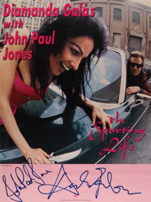 Lot #672 Led Zeppelin: John Paul Jones Signed