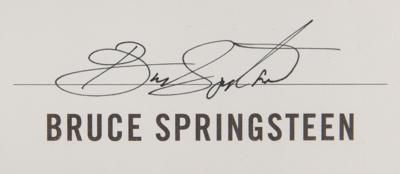 Lot #702 Bruce Springsteen Signed Book - Born to Run - Image 2