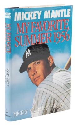 Lot #818 Mickey Mantle Signed Book - My Favorite Summer - Image 3
