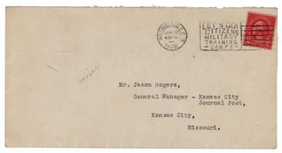 Lot #120 Herbert Hoover Typed Letter Signed on Presidential Nomination - Image 3