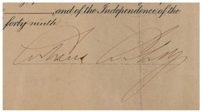 Lot #83 Calvin Coolidge Document Signed as President - Image 2