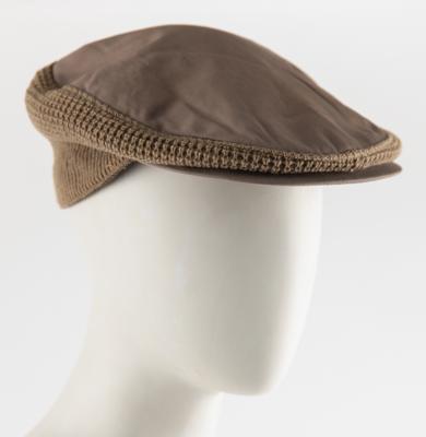 Lot #280 Joseph Bonanno Personally-Owned and -Worn Trench Coat, Flat Cap, and Handkerchief - Image 2
