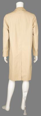 Lot #280 Joseph Bonanno Personally-Owned and -Worn Trench Coat, Flat Cap, and Handkerchief - Image 5