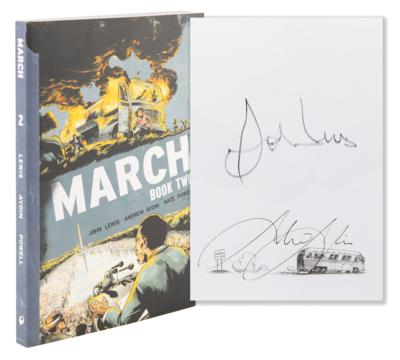 Lot #370 John Lewis Signed Book - March (Vol. 2)