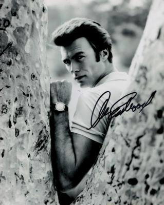 Lot #746 Clint Eastwood Signed Photograph