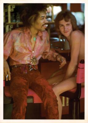 Lot #668 Jimi Hendrix and Mitch Mitchell Original Photograph by Linda McCartney - Image 1