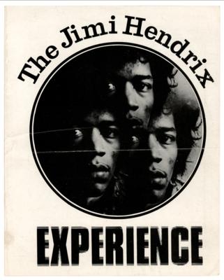 Lot #669 Jimi Hendrix Experience Original UK Fan